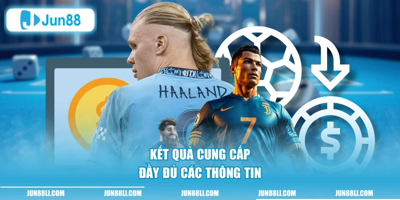 Kết quả cung cấp đầy đủ các thông tin