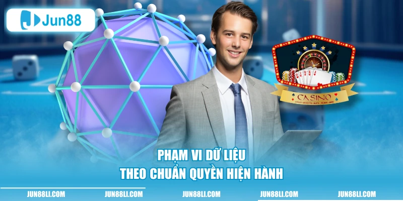 Phạm vi dữ liệu theo chuẩn quyền hiện hành