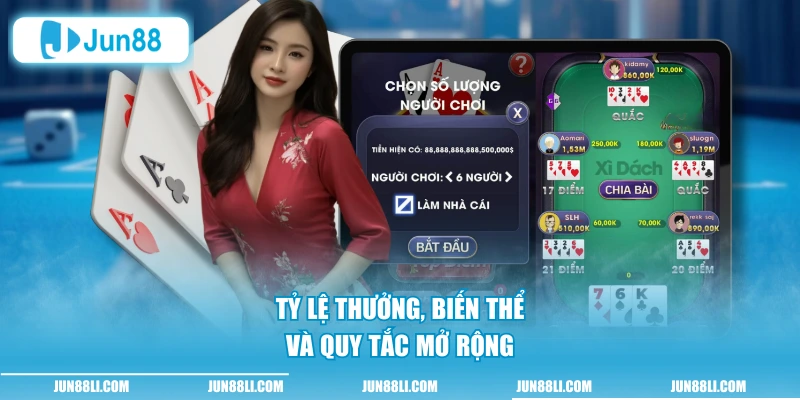 Tỷ lệ thưởng, biến thể và quy tắc mở rộng